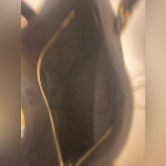 Kate Spade Medium Nylon Shopper with leather handles and accents - Picture 3 of 7